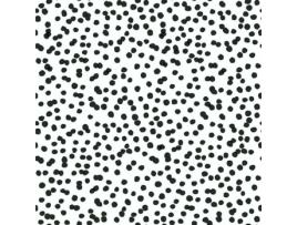 Papel de Parede Autoadesivo Salomé Branco com Manchas Pretas. com Um Rolo Você Pode Colocar Papel de Parede em 2 6 M². ROOM MATES