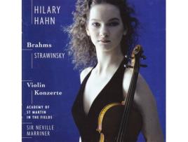 CD Hilary Hahn-Stravinsky & Brahms:Violin Concertos