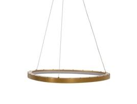 Candeeiro de Teto Dourado Cristal Ferro 220-240 V 62 X 62 X 4 Cm BIGBUY HOME