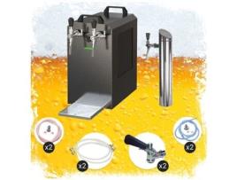Maquina de Cerveja Stream 80K Refrigerador Seco de 2 Linhas Keg2:Type M Keg:Keykeg ICH-ZAPFE