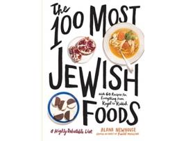 Livro the 100 most jewish foods de alana newhouse (inglês)