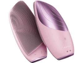 Escova de Limpeza Facial Thermo Sonic GESKE 6 em 1 (Rosa)