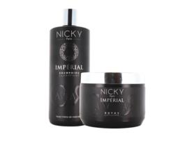 Imperial Lote de Shampoo e Máscara Clarificante NICKY PARIS