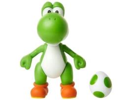 Super Mario Figura 10cm Yoshi (Verde) Com Ovo (Idade Mínima Recomendada: 3 anos)