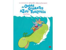 Livro As Aventuras de Zé Leitão e Maria Cavalinho - Livro 16: As Ondas Gigantes Azul-Turquesa de Pedro Leitão ( Português )