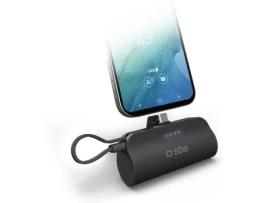 Powerbank SBS Nanotub 5.000Ma Preto
