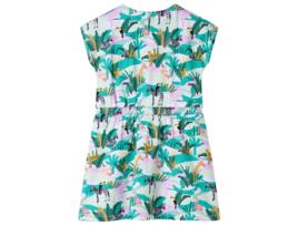 Vestido de Criança VIDAXL Menta Algodão Verde (116 cm)
