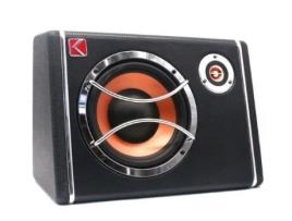 Coluna Amplificada Subwoofer 10 120W Rms P/ Carro TECK