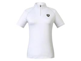 Camisola de Mulher para Equitação COVALLIERO Valentina Branco (S)