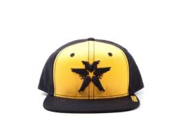 Boné BIOWORLD MERCHANDISING Logotipo Amarelo Infamous Second Sonsnap Preto