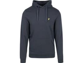 Sweatshirt de Homem LYLE & SCOTT Encapuçado Azul (M)