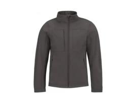 Camisa de Homem B&C Capuz Cinzento (XL)