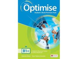 Livro optimise b1+ student's book premium pack de malcolm mann,steve taylore-knowles (inglês)