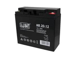 Bateria Chumbo 12V 20Ah 180 X 75 X 166Mm MEGABAT MEGABAT