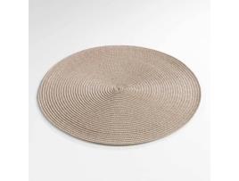 Jogo Americano Cdaffaires 0 35 Cm Polipropileno Zebulon Taupe DECORLINE