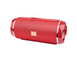 Coluna Wireless Portátil Estéreo s/ Fio BT Speakers SAMPHONE ELETRÓNICO TG116 Vermelho