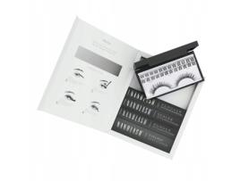 Kit para Aplicar Pestanas Postiças em Clusters em Casa NANOLASH Charm Extensão de Pestanas Diy