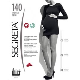 Collants para Grávida Segreta Maman 140 Preto Ibici Tam 2