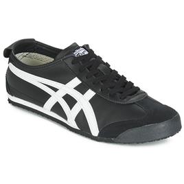 Onitsuka Tiger  Sapatilhas MEXICO 66 LEATHER  Preto Disponível em tamanho para senhora. 42,48,43 1/2.Mulher > Sapatos > Tenis