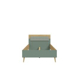 Cama  lyon de cor carvalho