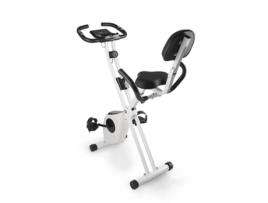 Bicicleta De Exercício X-Bike E R-Bike 2 Em 1 Ciclismo Em Recinto Fechado Com Monitor De Frequência Cardíaca Ecrã Lcd -Branco BIGZZIA