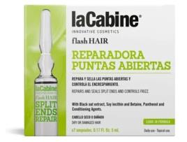 LACABINE Ampollas Flash Hair Reparadoras para Puntas Abiertas 7 x 5 ml