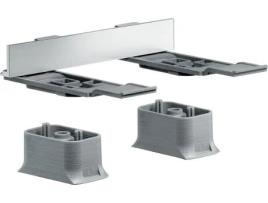 Conjunto de adaptadores HANSGROHE AXOR Universal Accessories, Cor: Latão Cepilhado