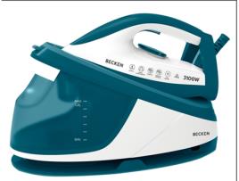 Ferro com Caldeira BECKEN BSG8298 (Pressão: 8Bar - 3100W - Jato Vapor 300g/min)