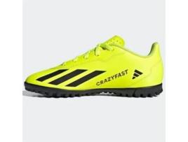 Sapatilhas de Criança ADIDAS Crazyfast Club Tf Amarelo (38)