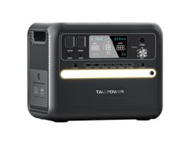 Estação de Energia Portátil TALLPOWER V2400 2160Wh Lifepo4 Gerador Solar 2400W Saída Ca Ups 13 Saídas