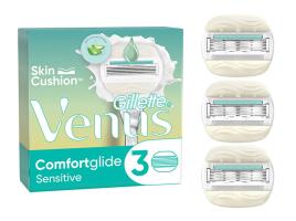 Recarga Lâminas Venus Comfortglide Sensitive 3un