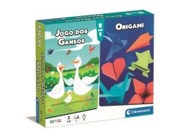 Jogo Dos Gansos + Origami Clementoni