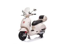 Vespa Elétrica Moto para Crianças Piaggio Gt Branco 0-6 Anos 6V