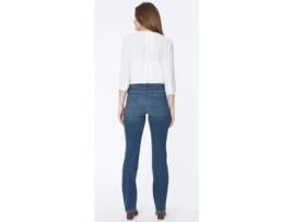 Marilyn Straight Jeans Mediumblauw Sure Stretch Denim Tall Balance NYDJ 32