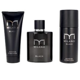 MILANO BLACK coffret 3 pz