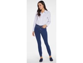 Ami Skinny Jeans Mediumblauw Premium Denim Tall Quinn NYDJ 46