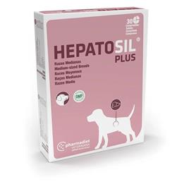 Pharmadiet Hepatosil Plus Medium Breeds Dog Supplement 30 Units Transparente
