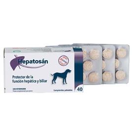 Konig Hepatosan Dog Supplement 40 Units Transparente