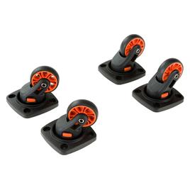 Ferplast Kit Atlas 10-20-30-40 Carrier Wheels 4 Units Prateado