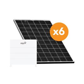 KIT SOLAR ENERGY 6 PAINEIS + BAT