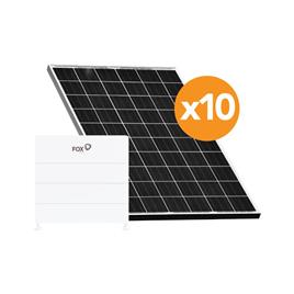 KIT SOLAR ENERGY 10 PAINEIS + BAT