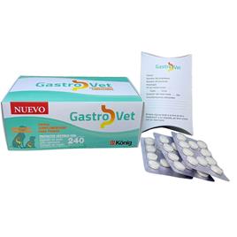 Konig Gastrovet Dog Supplement 240 Units Transparente