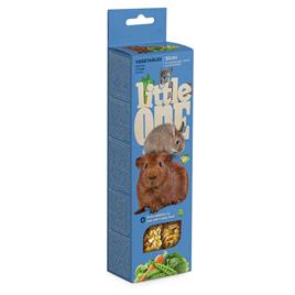 Mealberry Littleone Sticks Vegetables Guinea Pig Rabbit Chinchilla 120g Snack For Rodents 8 Units