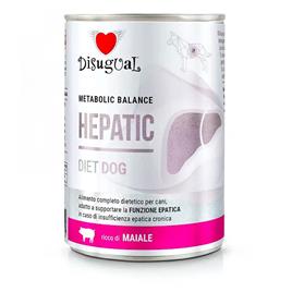 Disugual Diet Hepatic Pig 400g Dog Snack 6 Units