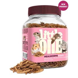 Mealberry Littleone Snack Mealworms 70g Snack For Rodents 6 Units