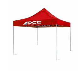 Carpa OCC Motorsport Racing Vermelho Poliéster 420D Oxford 3 x 3 m