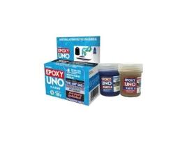 Adesivo epoxídico de dois componentes Fusion Epoxy Black Label Unom98 Universal Azul Marinho 100 g