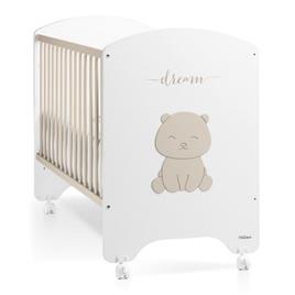 Cama Trama Série Dream Bear Branco Mate/Terra Claro