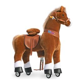 PonyCycle Cavalo Cavalgável Castanho 3-5 anos