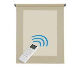 Estore de rolo translúcido automáticos com bateria e controlo